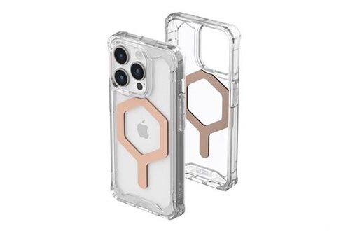 Coque et étui téléphone mobile Urban Armor Gear UAG Plyo Rugged Case for  Apple iPhone 15 Pro [6.1-in] - Plyo Magsafe Ice/Rose Gold - Coque de  protection pour téléphone portable - compatibilité avec