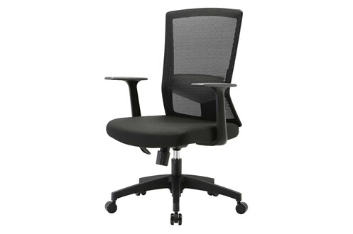 Fauteuil de bureau Mendler chaise de bureau SIHOO dossier ergonomique  soutien de la taille réglable noir