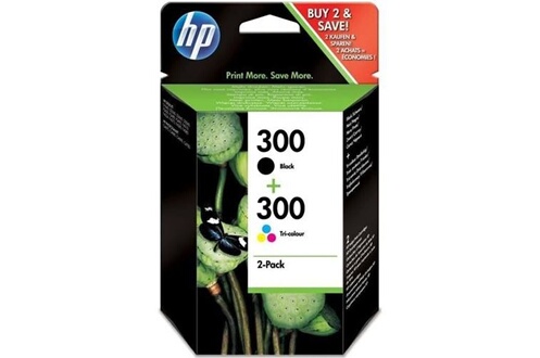 HP 300 Cartouche d'encre noire authentique (CC640EE) pour HP DeskJet F4580  et HP Photosmart C4680/C4795 - Zoma
