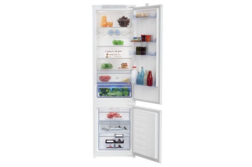 Réfrigérateur 1 porte Beko Réfrigérateur combiné intégrable à glissière  289l BCHA306E4SN