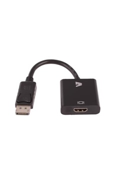 Rankie Câble DisplayPort (DP) vers HDMI, 4K Câble Mâle vers Mâle,  Compatible avec HP, ThinkPad, AMD, NVIDIA, Desktop et plus, 1,8 m (Noir)
