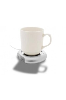 Chauffe-tasse à grain de bois avec câble USB Plaque de boisson de