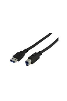 INECK® Câble Imprimante USB 3M USB 2.0 Câble Scanner d'Imprimante