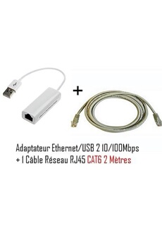 ADAPTATEUR USB RÉSEAU ETHERNET (AX88179) | ADAPTATEUR RJ45 - WIFI - 4G |  PLANET TV SAT
