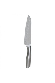 five simply smart - couteau santoku inox forgé 31cm gris