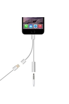Avizar Adaptateur audio iPhone Lightning mâle vers Jack 3.5mm