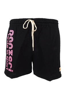 short et bermuda sportswear panzeri shorts multisports uni a noir fl rse jersey noir taille : xs
