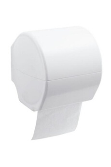 Dérouleur papier toilette Glomma Blanc