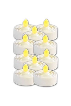 Coffret de 3 grandes bougies à LED parfumées avec télécommande Vanille -  AUBRY GASPARD