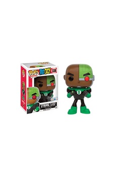 Figurine de collection Funko Figurine dc comics - teen titans go ! - cyborg as green lantern pop 10cm exclu