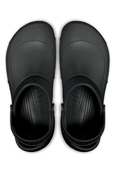 crocs bistro bottes chaussures sandales en noir 10075 002