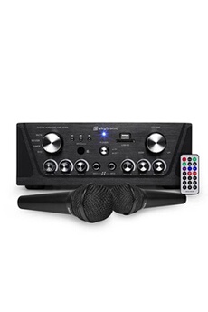 Amplificateur Karaoké 2X50W FM/USB/MP3/BT Karma