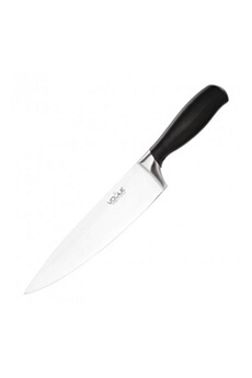 HYGIPLAS - Couteau à pâtisserie denté noir 250 mm 