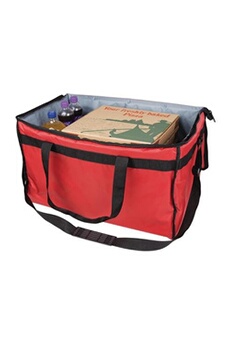 grand sac à pizza isotherme 355 x 380 x 580 mm - - - polyester 580x380x355mm