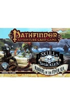 Carte à collectionner Xbite Ltd Pathfinder adventure card game skull & shackles raiders of the fever sea adventure deck