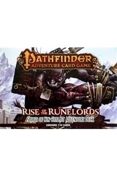 Jeu de stratégie Paizo Pathfinder adventure card game rise of the runelords spires of xin-shalast adventure deck