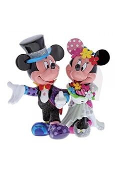 Figurine de collection Disney Britto Mickey & minnie mouse wedding (classic disney) disney britto figurine
