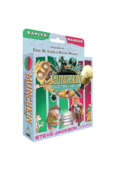 Carte à collectionner Steve Jackson Games Munchkin ccg: ranger and warrior starter set