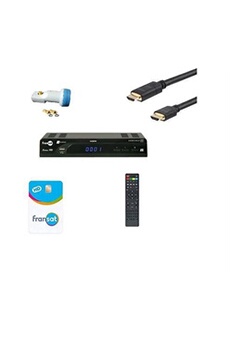 SIRIUS HD : Récepteur numérique Fransat +HDMI+CARTE FRANSAT + LNB -HD ME