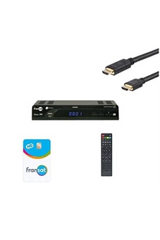 SIRIUS HD : Récepteur numérique Fransat +HDMI+CARTE FRANSAT HD ME