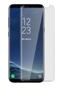 Verre Trempe pour Samsung Galaxy S8 PLUS - Film Transparent 100% Intégral Vitre Protection Ecran Glass Screen Protector Tempered Ultra Resistant