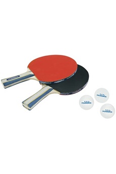 Set de tennis de table Raquette Filet Ping-pong Palettes et Balles -  Accessoire tennis de table à la Fnac