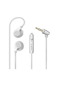 Ecouteurs kit piéton Huawei blanc/gold prise jack 3.5 mm télécommande -  Huawei - Oreillette et Kit mains-libres - Achat & prix