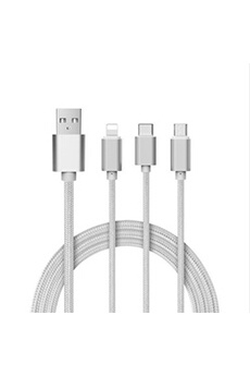 Câble téléphone portable GENERIQUE NOVAGO Cordon 1 M de Synchronisation  USB, Câble chargeur pour Apple iPhone 4s, iPhone 4, iPhone 3GS/3G, iPad 2/ iPad/iPad3, iPod Touch
