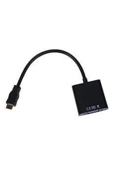 Ineck - INECK - AD-MINI-DVI-TO-HDMI Adaptateur Mini DVI port vers