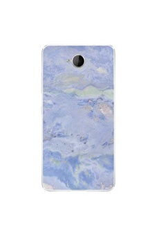 Coque en silicone Nokia Lumia 650 - Marbre Bleu