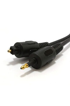 VSHOP Audio câble TOSlink Fiche Vers mini TOSlink Optique 2 m