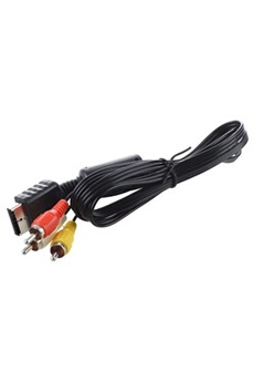 VSHOP Audio Video AV RCA Video Composite Cable pour PS PS2 PS3 Playstation