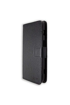 Etui de téléphone Portable à clapet pour Doro 8040/8042 Protection pour Smartphone Bookstyle (Etui à Rabat de Coloris Noir)