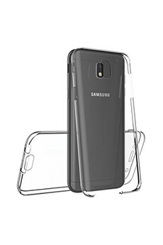 Coque Samsung Galaxy J3 2017, 360° Full Body Transparente Silicone Coque pour Samsung J3 2017 Housse Silicone Etui Case (5 Pouces SM-J330F)