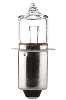 lampe halogène px13.5s 6 volts - 3 watts avec collier