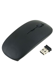 10€04 sur Souris MODAO Sans fil Type C USB pour Macbook / Pro-noir - Souris  - Achat & prix