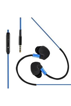 Oreillette Bluetooth Fonction Vibreur et Annonce Vocale avec Câble
