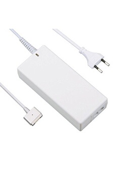 Chargeur pour adaptable apple macbook air 11. 13 magsafe 2 adaptateur  alimentation t-forme 60w magsafe 2