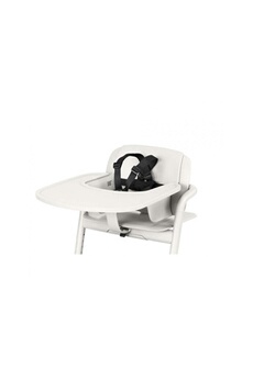 Chaises hautes et réhausseurs bébé Cybex Lemo tray/porcelaine white-white pu2