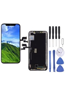 Ecran iPhone X Complet + OLED RETINA SUR CHASSIS + OUTILS