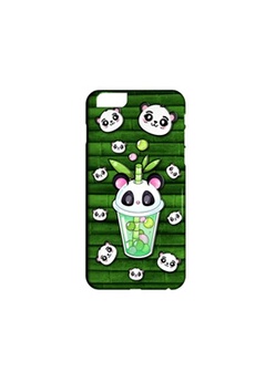 Coque rigide compatible pour iPhone 6 6S Animal Panda Fun Kawaii 12