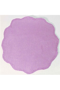 set de table (0) 38 cm fibre papier fleur lilas