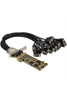 16-Port Low-Profile Serial Card - RS232 - PCI Express