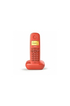 Original Lite 2 – Téléphone fixe filaire, signal lumineux, mémoires  indirectes, Blanc