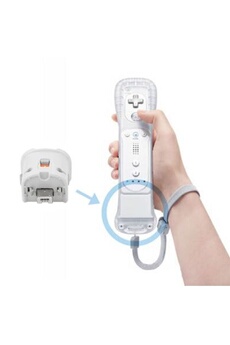 Motion Controller capteur plus adaptateur et couverture de cas pour Nintendo Wii Remote Pealer1455
