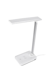 Lampe de bureau LED Nelly - puissance 5 -6W - durée 20 000h - sans fil  rechargeable par USB - blanc pas cher