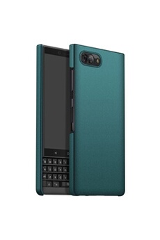 Coque Etui antichoque dur pour Blackberry KEY 2 - Vert foncé