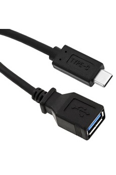 Rallonge USB type C 3.1 femelle vers mâle 1m Goobay, Rallonges USB