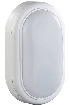 : lampe led ovale antichoc 15 w - 1050 lm - blanc
