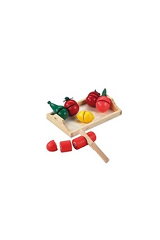 jouet en bois légumes et fruits 8-pièces
